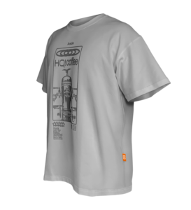 Футболка светло-серая